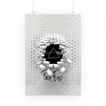 Pink Floyd Poster - Brick In The Wall 3D