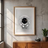 Pink Floyd Poster - Brick In The Wall 3D Pink Floyd Poster - Brick In The Wall 3D