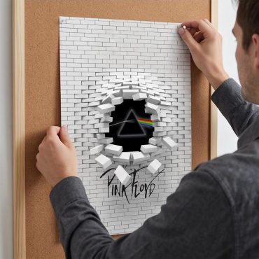 Pink Floyd Poster - Brick In The Wall 3D