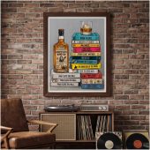 Pink Floyd Poster - Cassettee Collection Comfortably Numb Rum & Classic Albums Artwork