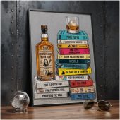Pink Floyd Poster - Cassettee Collection Comfortably Numb Rum & Classic Albums Artwork