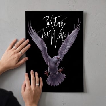 Pink Floyd Poster - Death Raven Bird The Wall