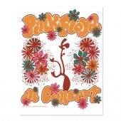 Pink Floyd Poster - Floral Lungs In Concert