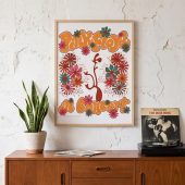 Pink Floyd Poster - Floral Lungs In Concert