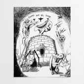 Pink Floyd Poster - Goodbye Blue Sky Tear Down The Wall