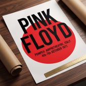 Pink Floyd Poster - Live at Pompeii October 1971 Italy