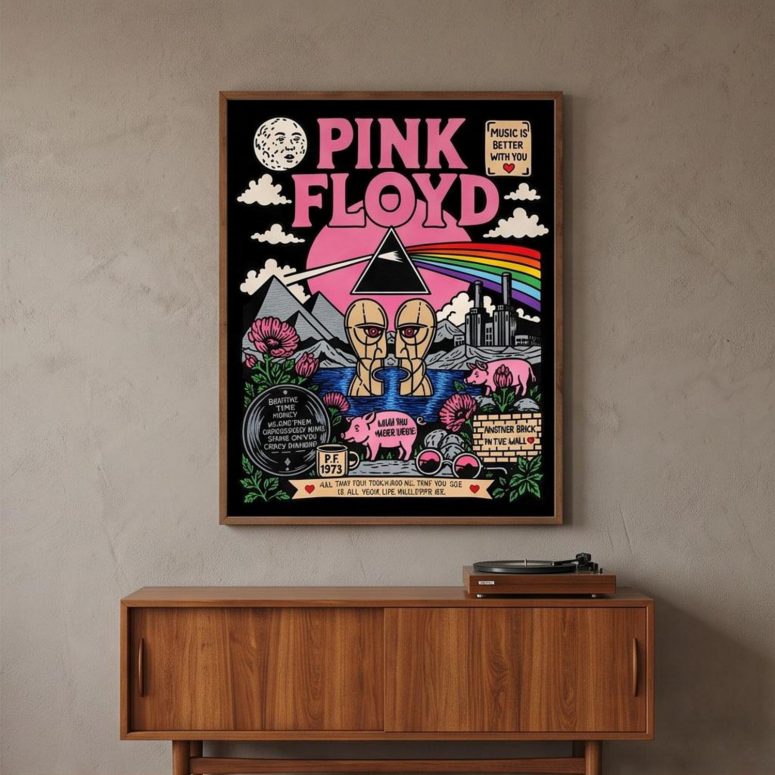 Pink Floyd Poster - Pink Floyd Division Bell 1994 Tour Vintage Tshirt Hoodie Sweatshirt Pink Floyd Poster - Pink Floyd Division Bell 1994 Tour Vintage Tshirt Hoodie Sweatshirt