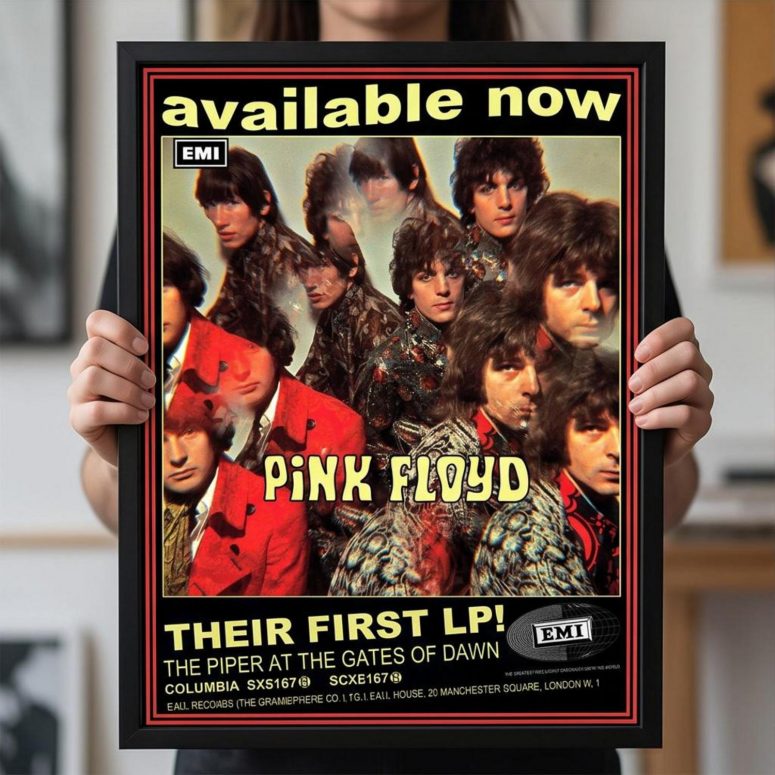 Pink Floyd Poster - Piper at the Gates of Dawn LP Members Pink Floyd Poster - Piper at the Gates of Dawn LP Members