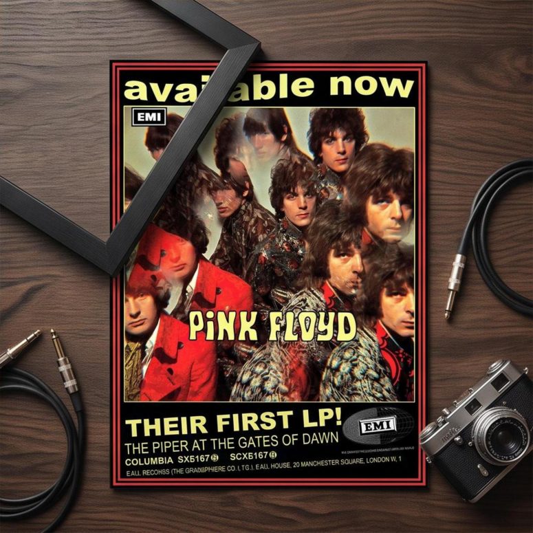 Pink Floyd Poster - Piper at the Gates of Dawn LP Members Pink Floyd Poster - Piper at the Gates of Dawn LP Members