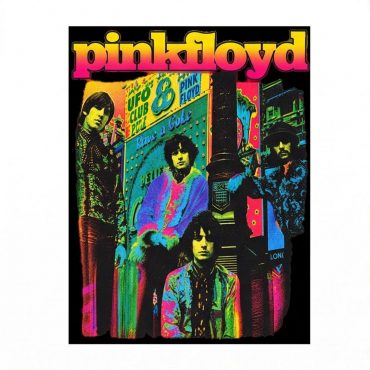Pink Floyd Poster - Psychedelic Colors Members Pink Floyd Poster - Psychedelic Colors Members