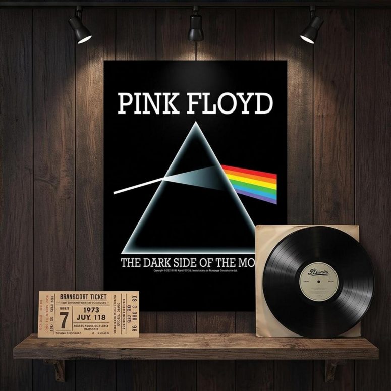 Pink Floyd Poster - The Dark Side Of The Moon Album Prism Pink Floyd Poster - The Dark Side Of The Moon Album Prism