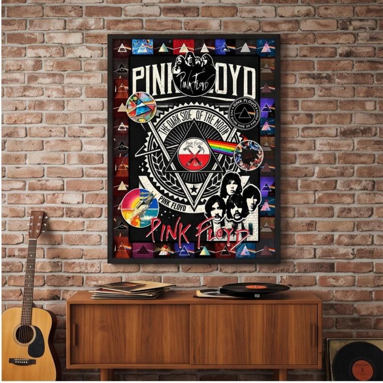 Pink Floyd Poster - The Wall DSOTM Wish You Were Here
