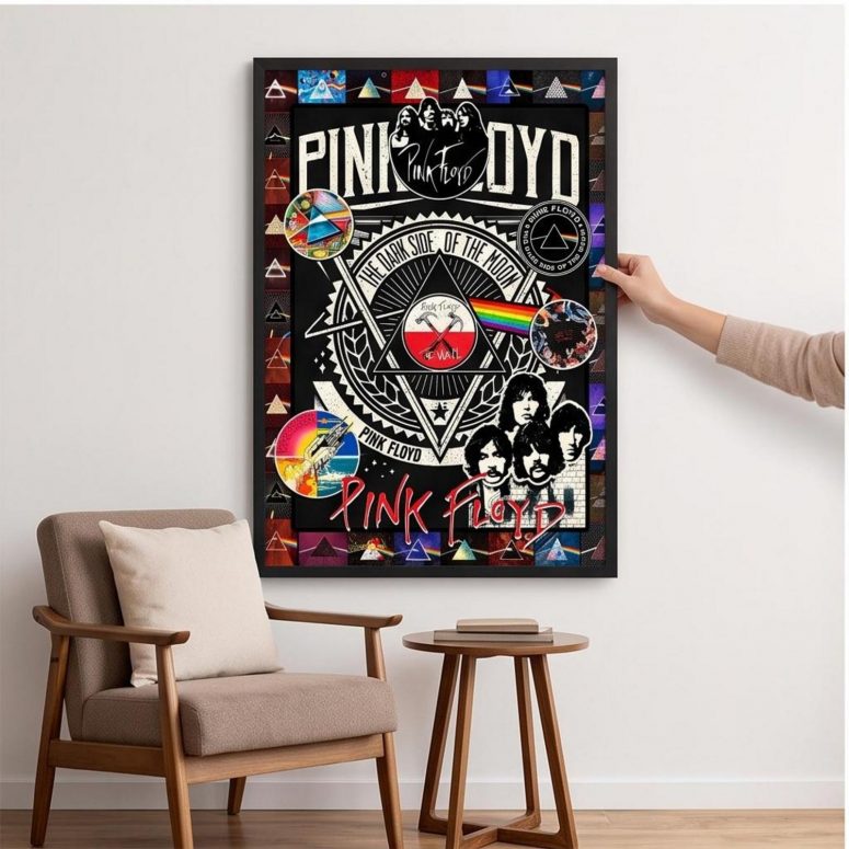 Pink Floyd Poster - The Wall DSOTM Wish You Were Here