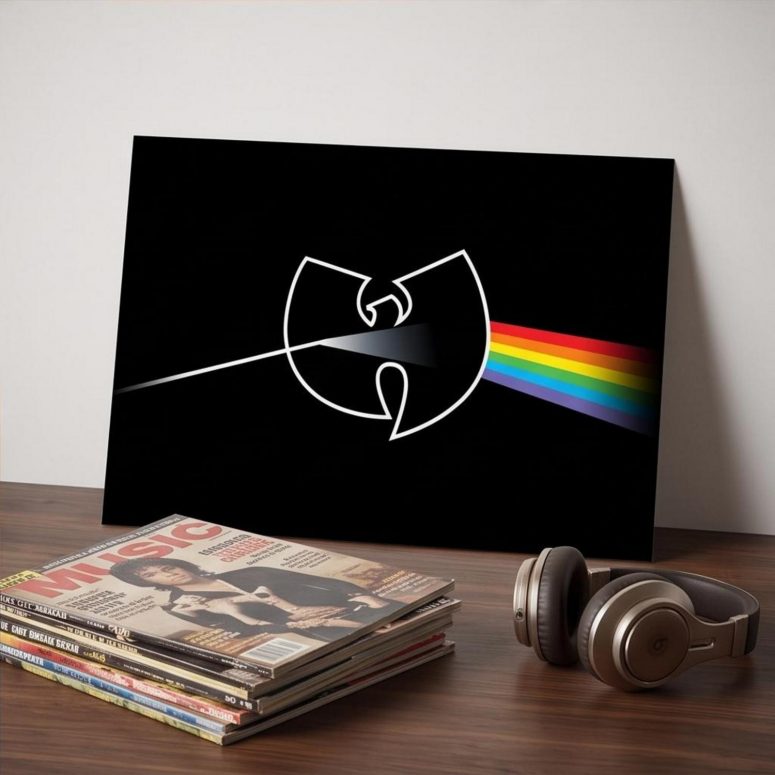 Pink Floyd Poster - The Wu Tang Clan Dark Side Of The Moon