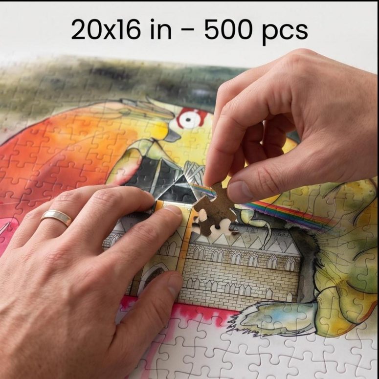 Pink Floyd Puzzle - Another Shrimp in the Wall Pink Floyd Puzzle - Another Shrimp in the Wall
