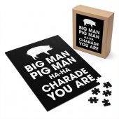 Pink Floyd Puzzle - Big Man, Pig Man, ha ha Charade You Are