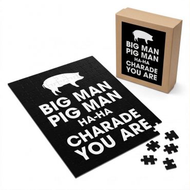 Pink Floyd Puzzle - Big Man, Pig Man, ha ha Charade You Are