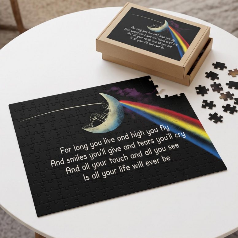 Pink Floyd Puzzle - Breathe Lyric DSOTM All Your Life Will Ever Be Pink Floyd Puzzle - Breathe Lyric DSOTM All Your Life Will Ever Be