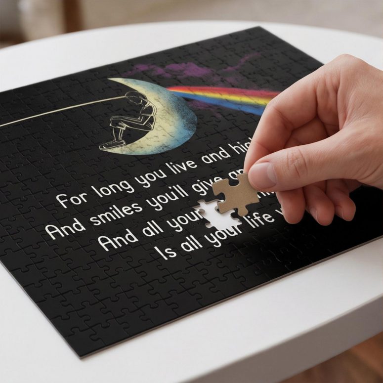 Pink Floyd Puzzle - Breathe Lyric DSOTM All Your Life Will Ever Be Pink Floyd Puzzle - Breathe Lyric DSOTM All Your Life Will Ever Be