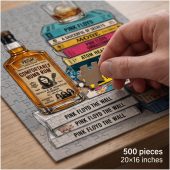 Pink Floyd Puzzle - Cassettee Collection Comfortably Numb Rum & Classic Albums Artwork