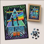 Pink Floyd Puzzle - Dark Side Of the Moon Wish You Were Here 1975 Pink Floyd Puzzle - Dark Side Of the Moon Wish You Were Here 1975