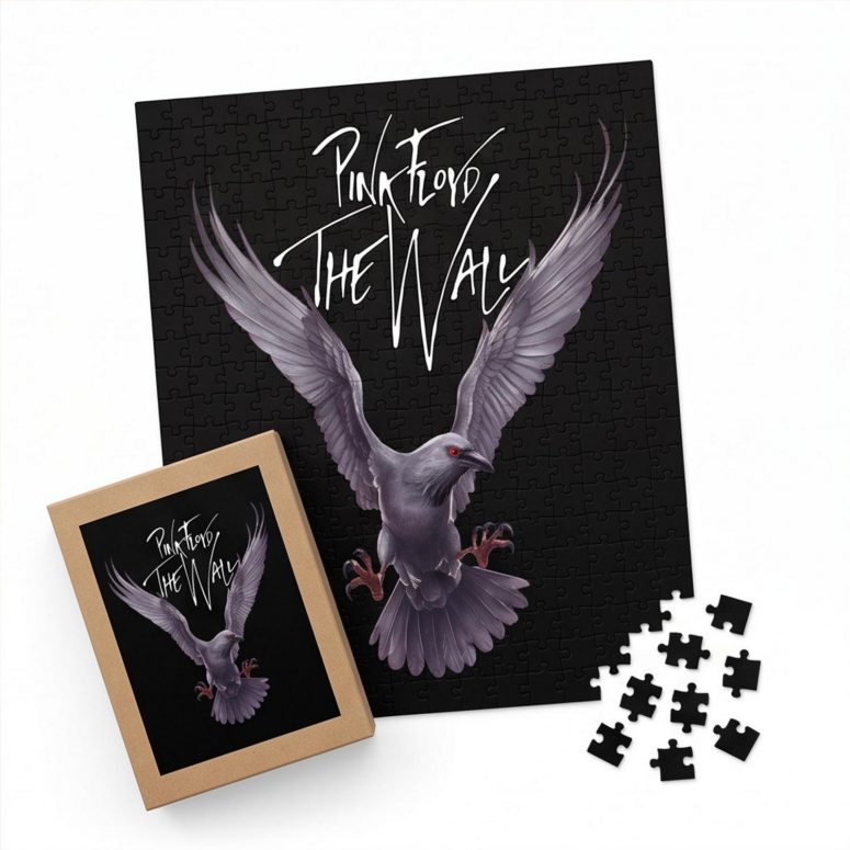 Pink Floyd Puzzle - Death Raven Bird The Wall