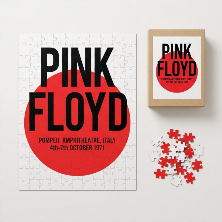 Pink Floyd Puzzle - Live at Pompeii October 1971 Italy