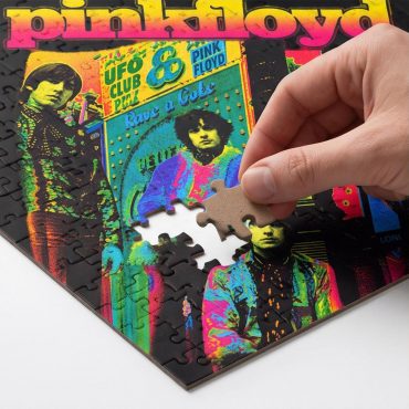 Pink Floyd Puzzle - Psychedelic Colors Members