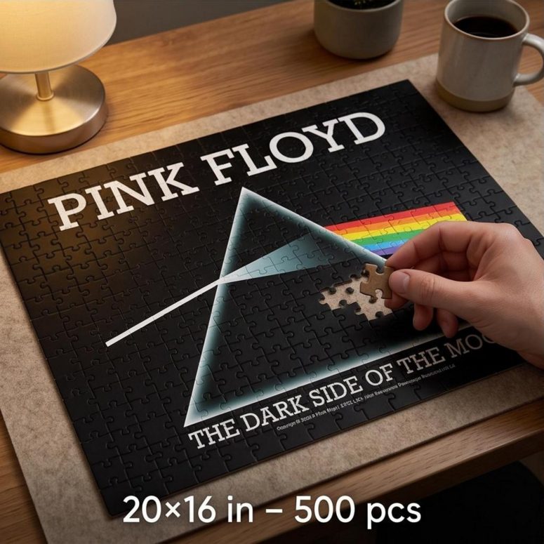 Pink Floyd Puzzle - The Dark Side Of The Moon Album Prism Pink Floyd Puzzle - The Dark Side Of The Moon Album Prism
