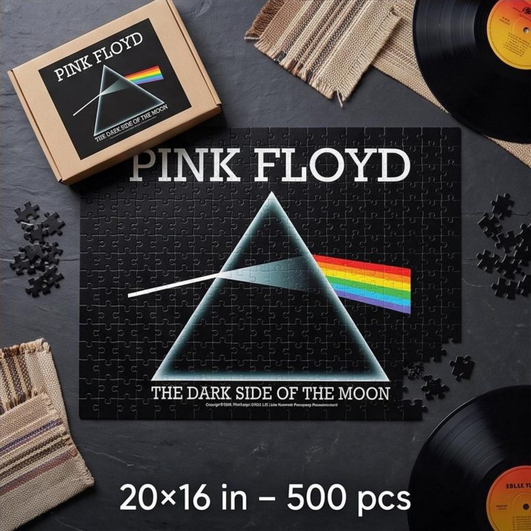 Pink Floyd Puzzle - The Dark Side Of The Moon Album Prism Pink Floyd Puzzle - The Dark Side Of The Moon Album Prism