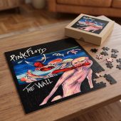 Pink Floyd Puzzle - The Wall 1979 Skeptical Vintage Pink Floyd Puzzle - The Wall 1979 Skeptical Vintage