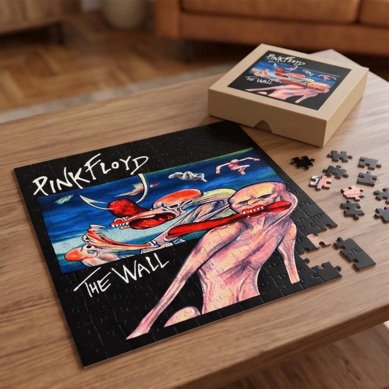 Pink Floyd Puzzle - The Wall 1979 Skeptical Vintage Pink Floyd Puzzle - The Wall 1979 Skeptical Vintage