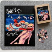 Pink Floyd Puzzle - The Wall 1979 Skeptical Vintage Pink Floyd Puzzle - The Wall 1979 Skeptical Vintage