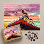 Pink Floyd Puzzle - The Wall Marching Hammers Drawing Art