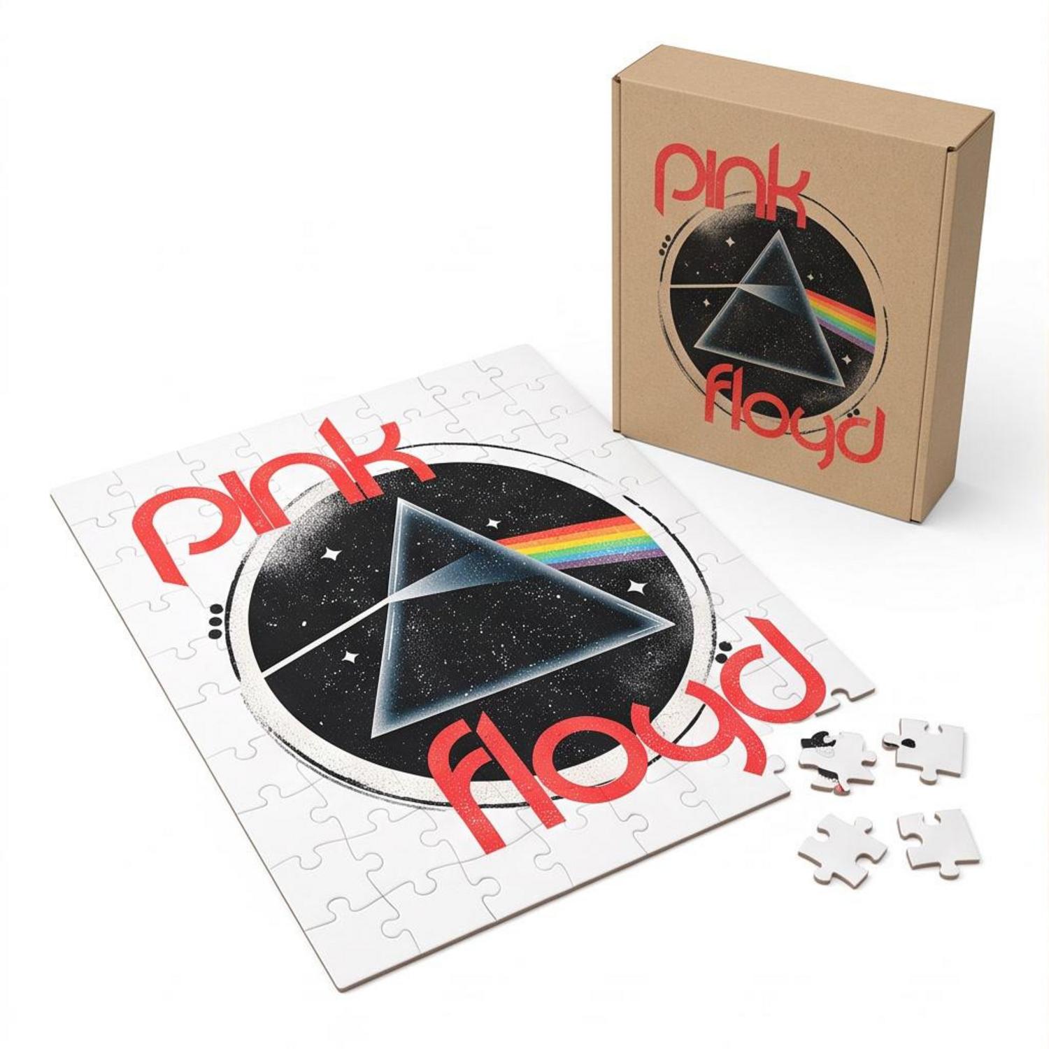 Pink Floyd Puzzle - Vintage Dark Side Of The Moon Circle Focus Pink Floyd Puzzle - Vintage Dark Side Of The Moon Circle Focus