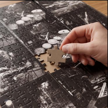 Pink Floyd Puzzle - Vintage New York City Tour July 4Th Film Collage