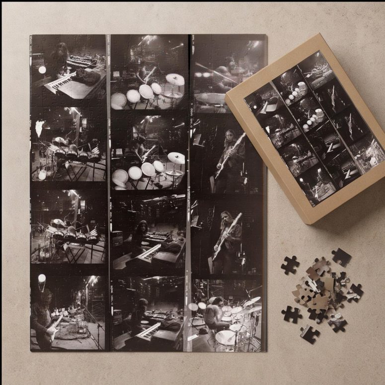 Pink Floyd Puzzle - Vintage New York City Tour July 4Th Film Collage Pink Floyd Puzzle - Vintage New York City Tour July 4Th Film Collage