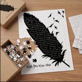 Pink Floyd Puzzle - Wish You Were Here Lyrics Black Feather Pink Floyd Puzzle - Wish You Were Here Lyrics Black Feather