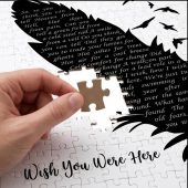 Pink Floyd Puzzle - Wish You Were Here Lyrics Black Feather Pink Floyd Puzzle - Wish You Were Here Lyrics Black Feather