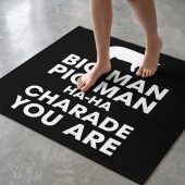 Pink Floyd Rug - Big Man, Pig Man, ha ha Charade You Are Pink Floyd Rug - Big Man, Pig Man, ha ha Charade You Are