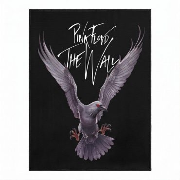 Pink Floyd Rug - Death Raven Bird The Wall Pink Floyd Rug - Death Raven Bird The Wall