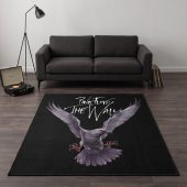 Pink Floyd Rug - Death Raven Bird The Wall Pink Floyd Rug - Death Raven Bird The Wall