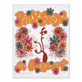 Pink Floyd Rug - Floral Lungs In Concert