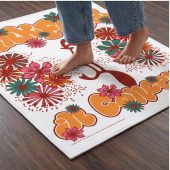 Pink Floyd Rug - Floral Lungs In Concert
