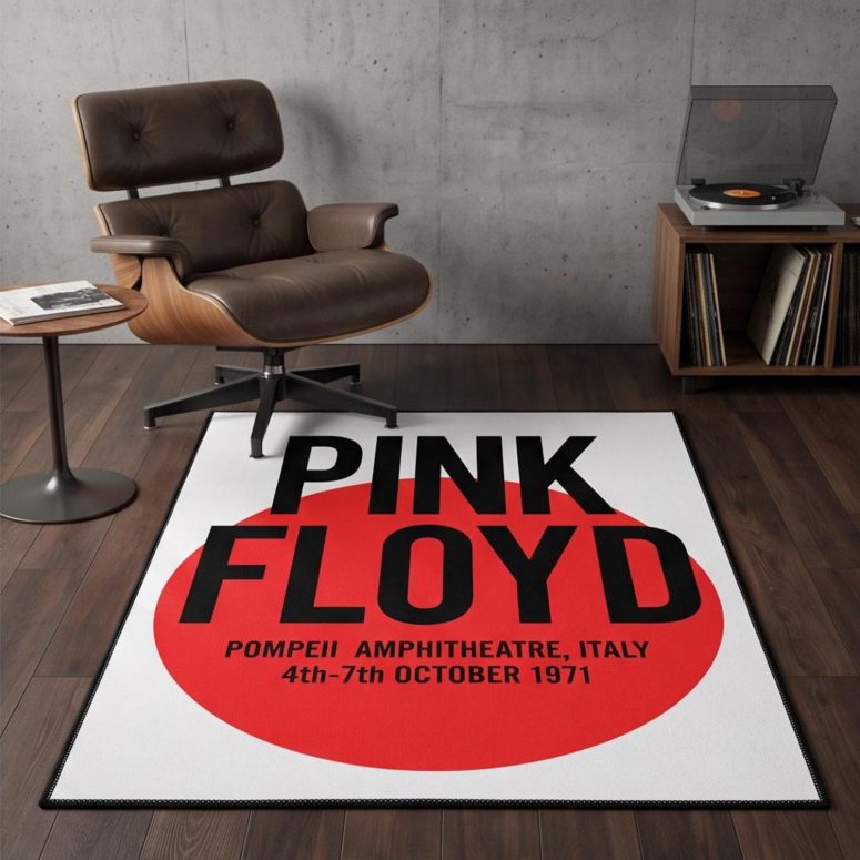 Pink Floyd Rug - Live at Pompeii October 1971 Italy