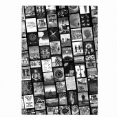 Pink Floyd Rug - Pink Floyd Artwork Poster Collage Black White