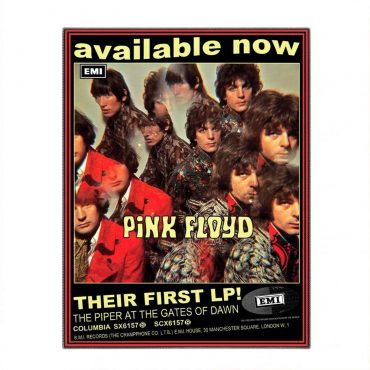 Pink Floyd Rug - Piper at the Gates of Dawn LP Members Pink Floyd Rug - Piper at the Gates of Dawn LP Members
