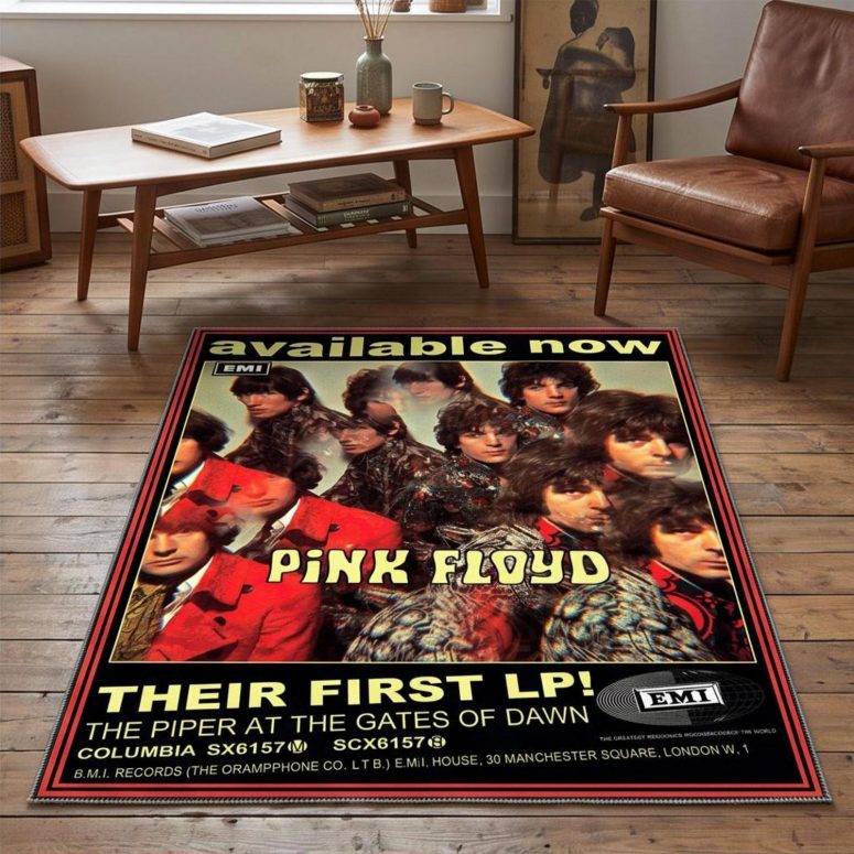 Pink Floyd Rug - Piper at the Gates of Dawn LP Members Pink Floyd Rug - Piper at the Gates of Dawn LP Members