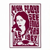 Pink Floyd Rug - See Emily Play 1967
