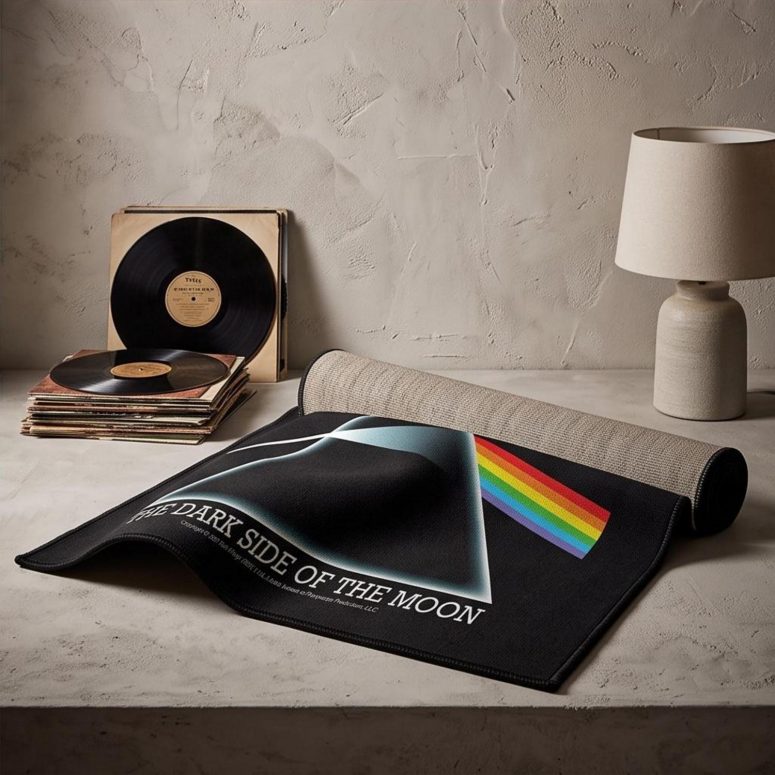 Pink Floyd Rug - The Dark Side Of The Moon Album Prism Pink Floyd Rug - The Dark Side Of The Moon Album Prism